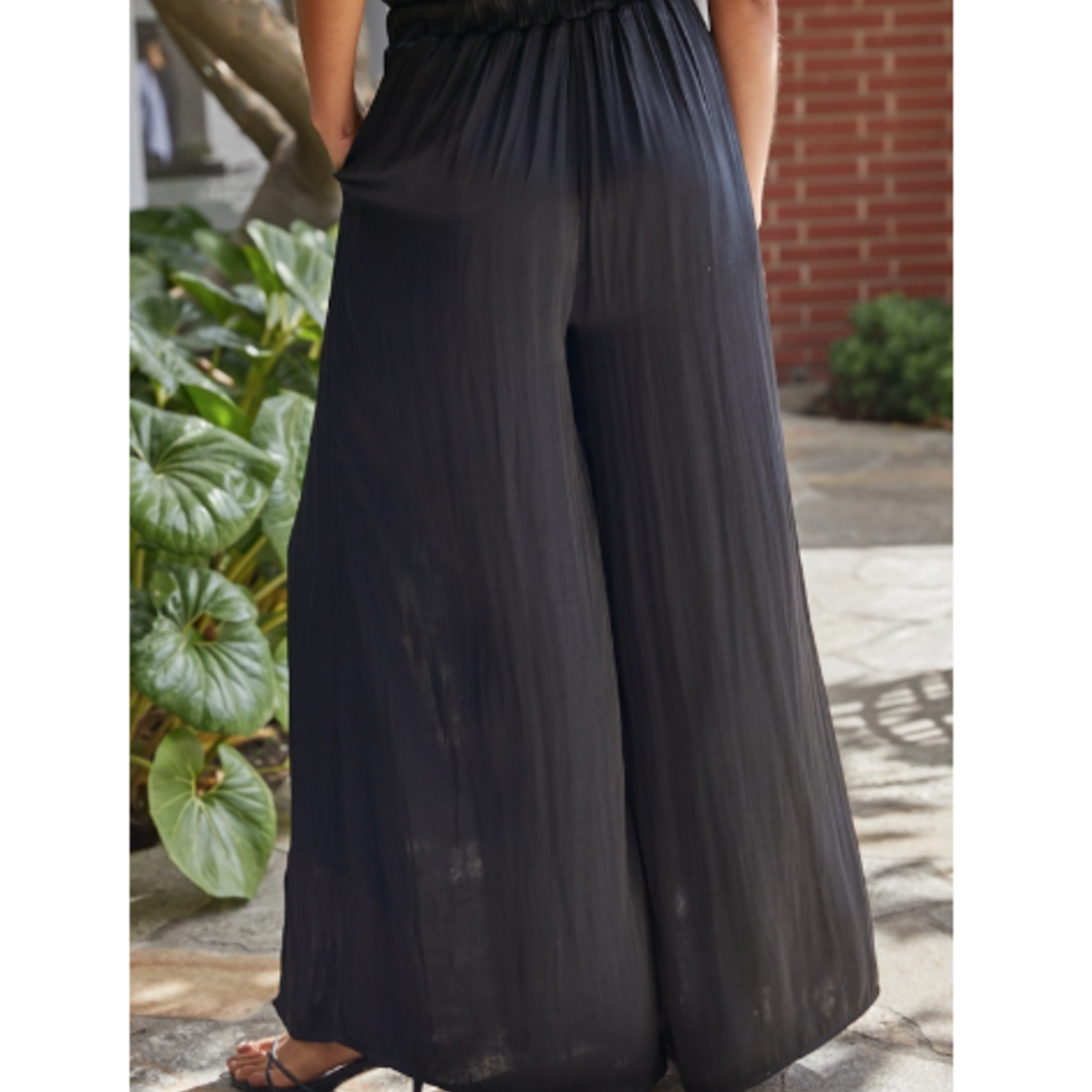 Pure Bliss Satin Split Pants