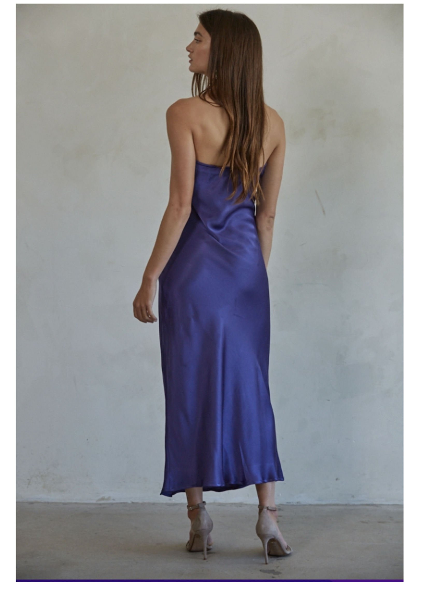 Satin Tube Dress