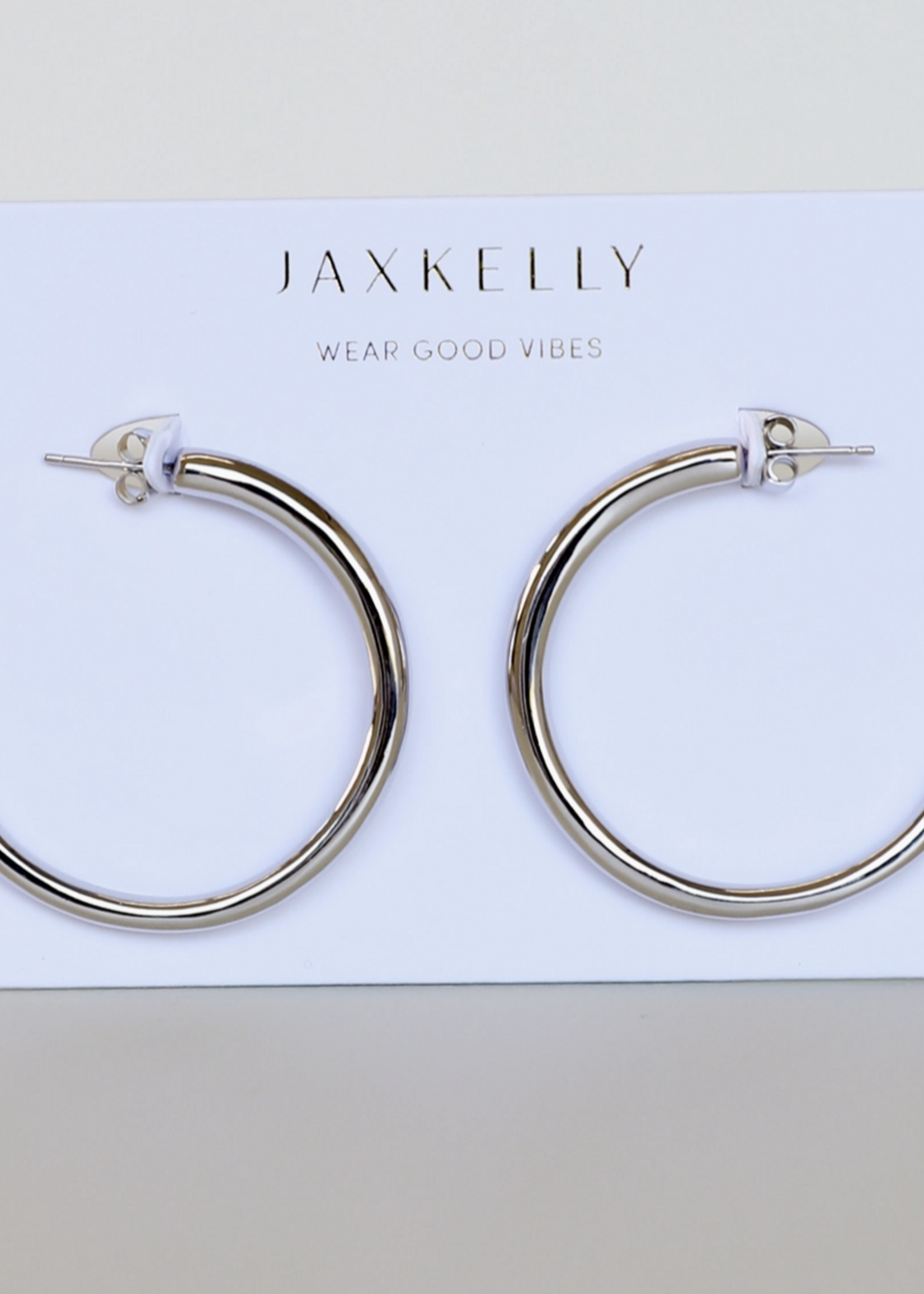Everyday Silver Hoop Large
