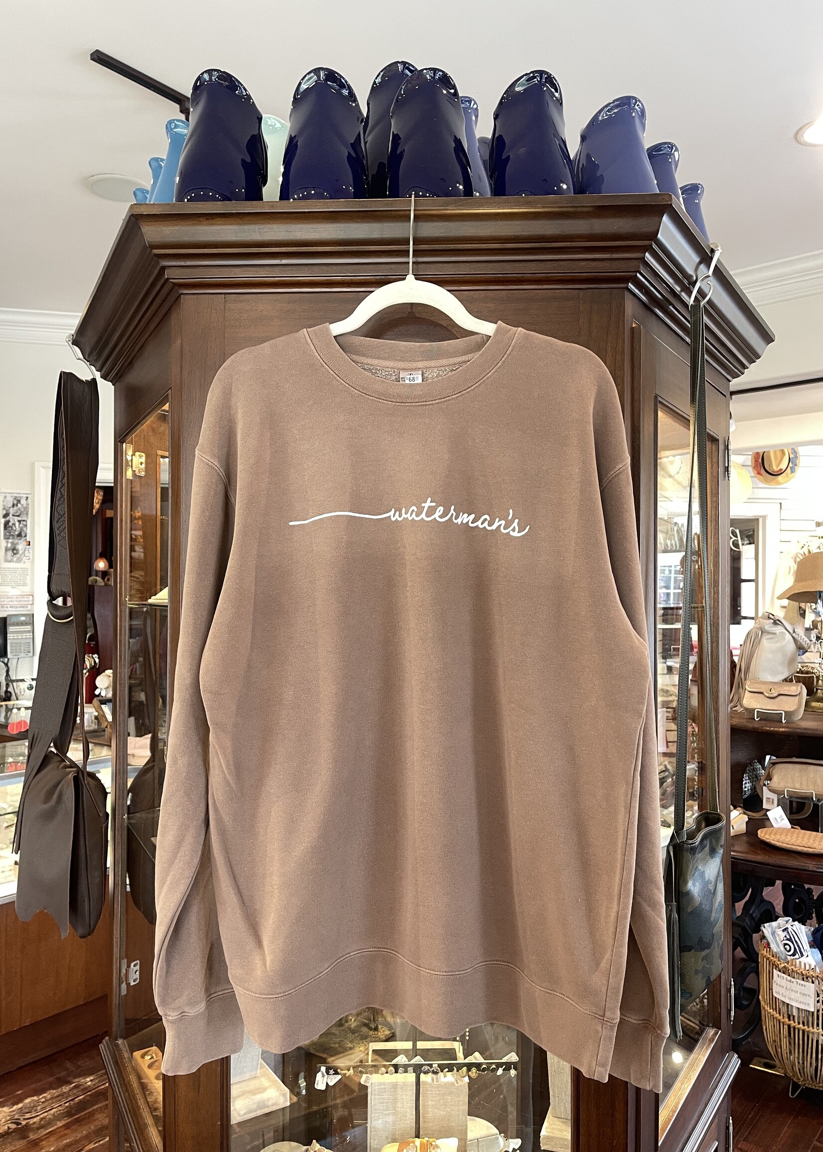 Waterman's Simple Surf Ind Trading Midweight Crewneck