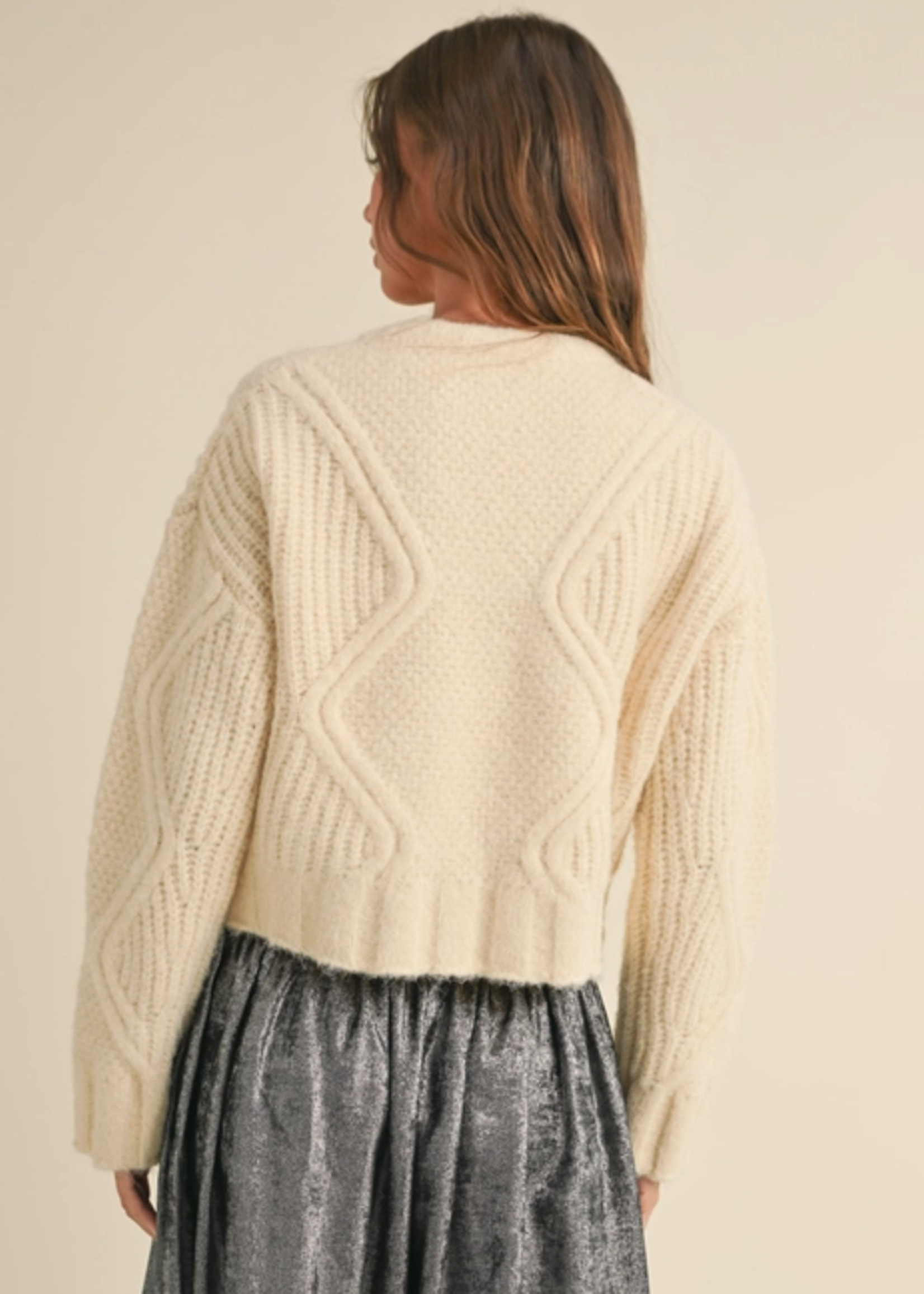 Cable Knitted Sweater