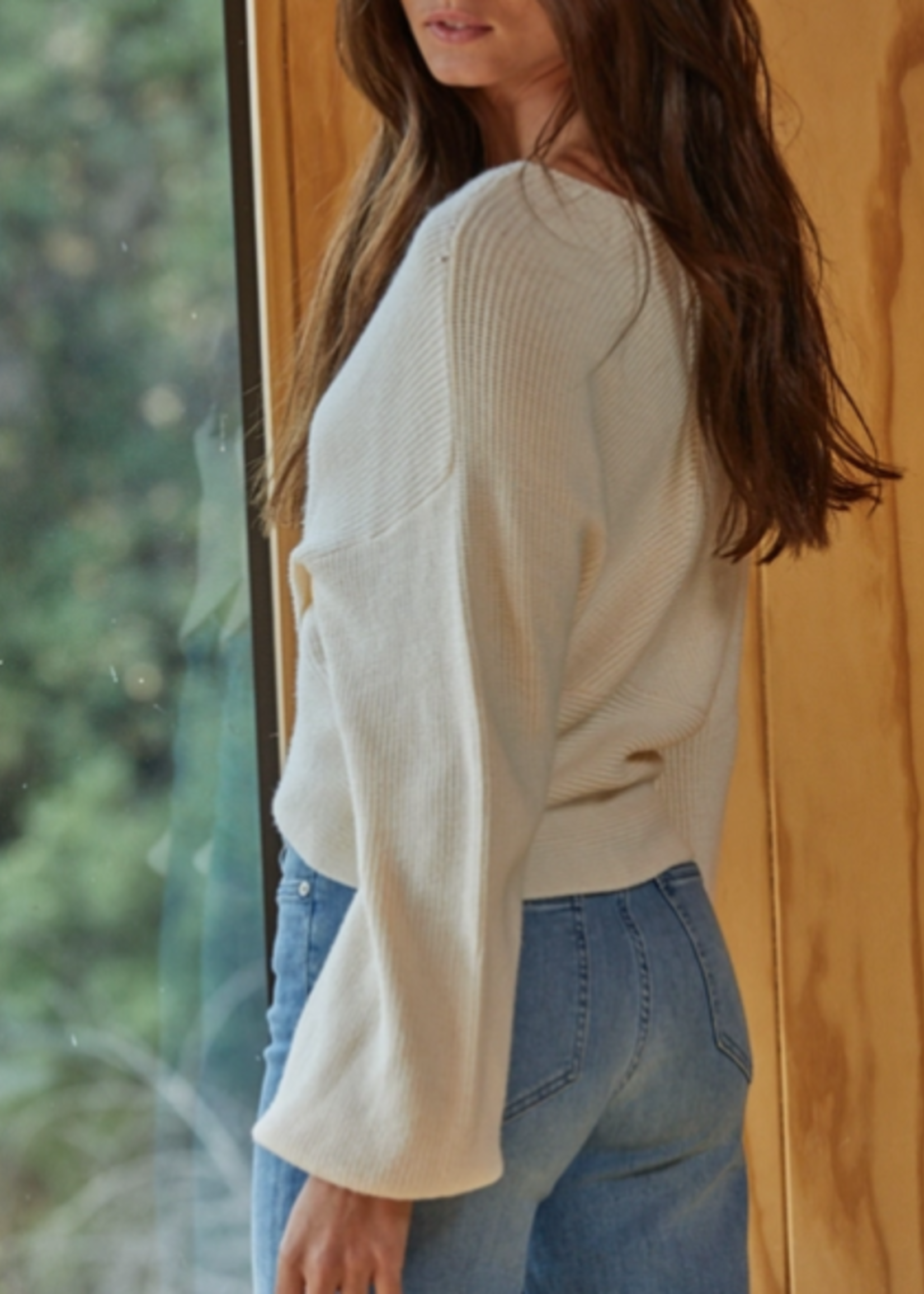 Overlapped Sweater