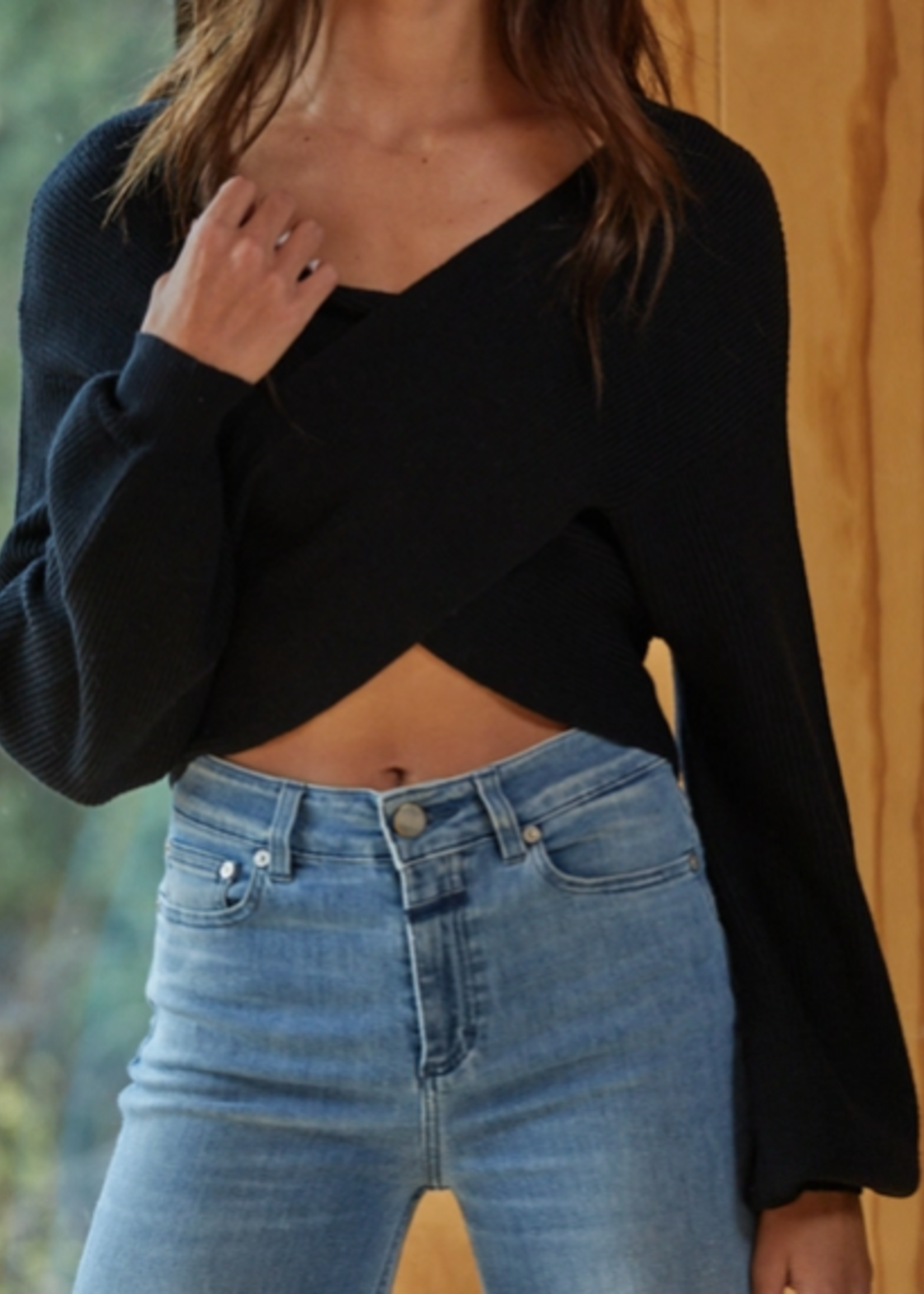 Overlapped Sweater