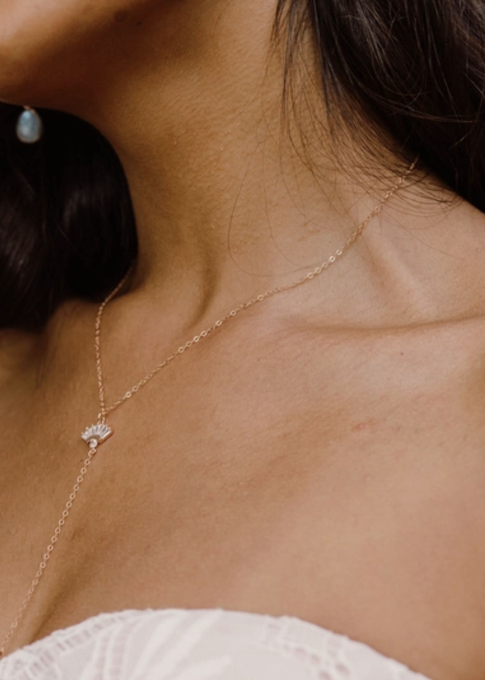 Aria Drop Necklace