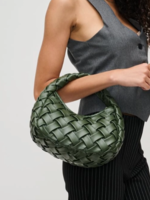 Noreen Woven Clutch