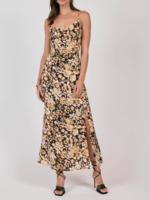 Wild Renaissance Cowl Neck Maxi Dress