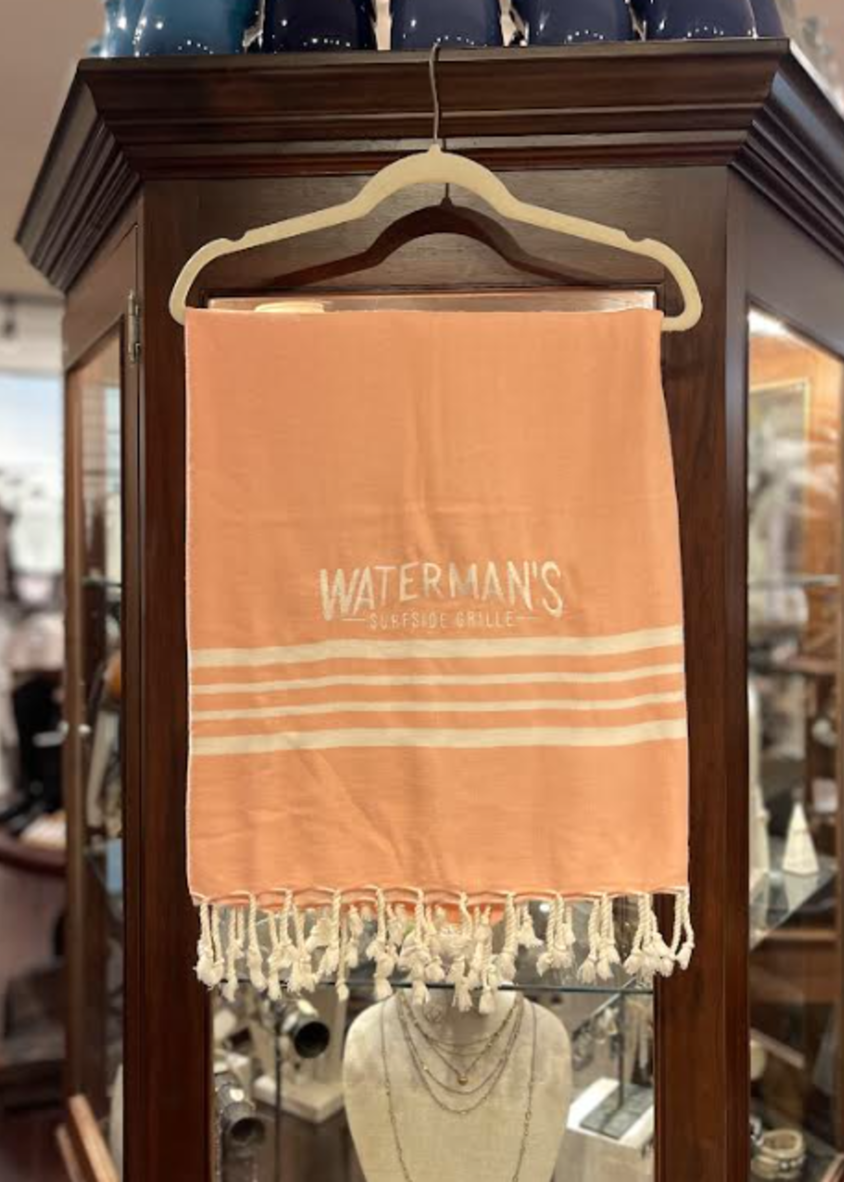 Trifecta Gift Item Waterman's Embroidered Beach Towel