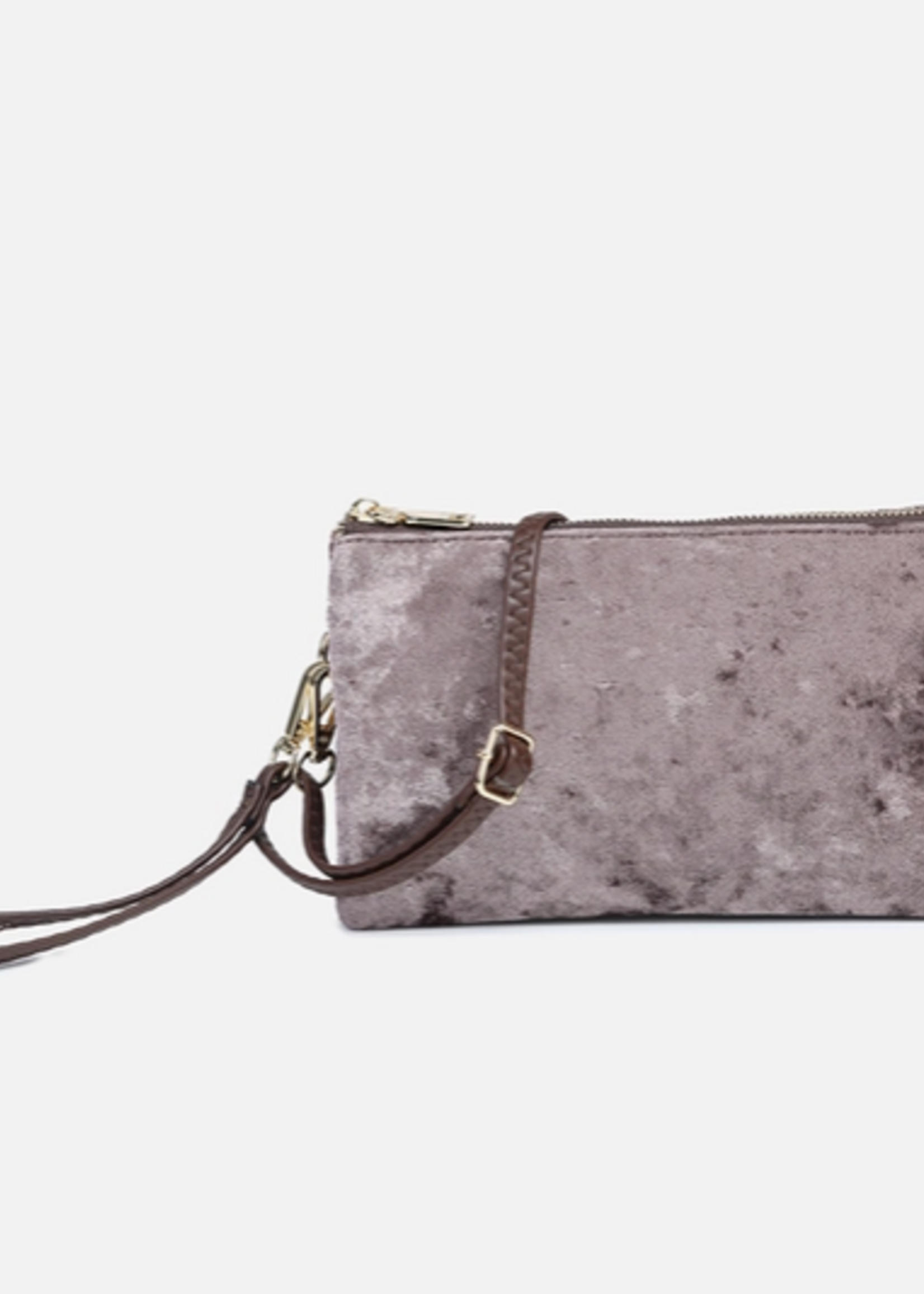 Liz Crossbody Velvet Grey