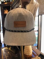 Waterman's Leather Patch Adjustable Hat With Rope