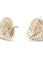 Diamond Flower Rays Post