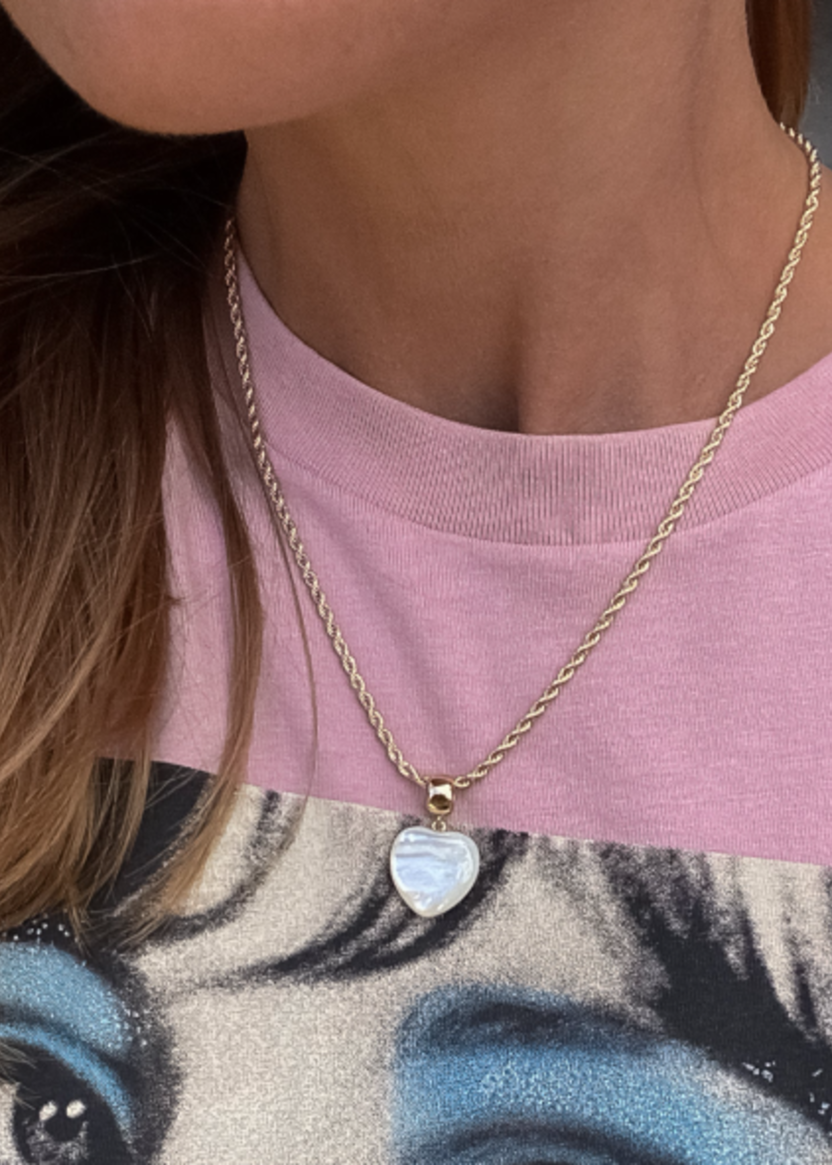 Gemma Mother Of Pearl Bail Charm