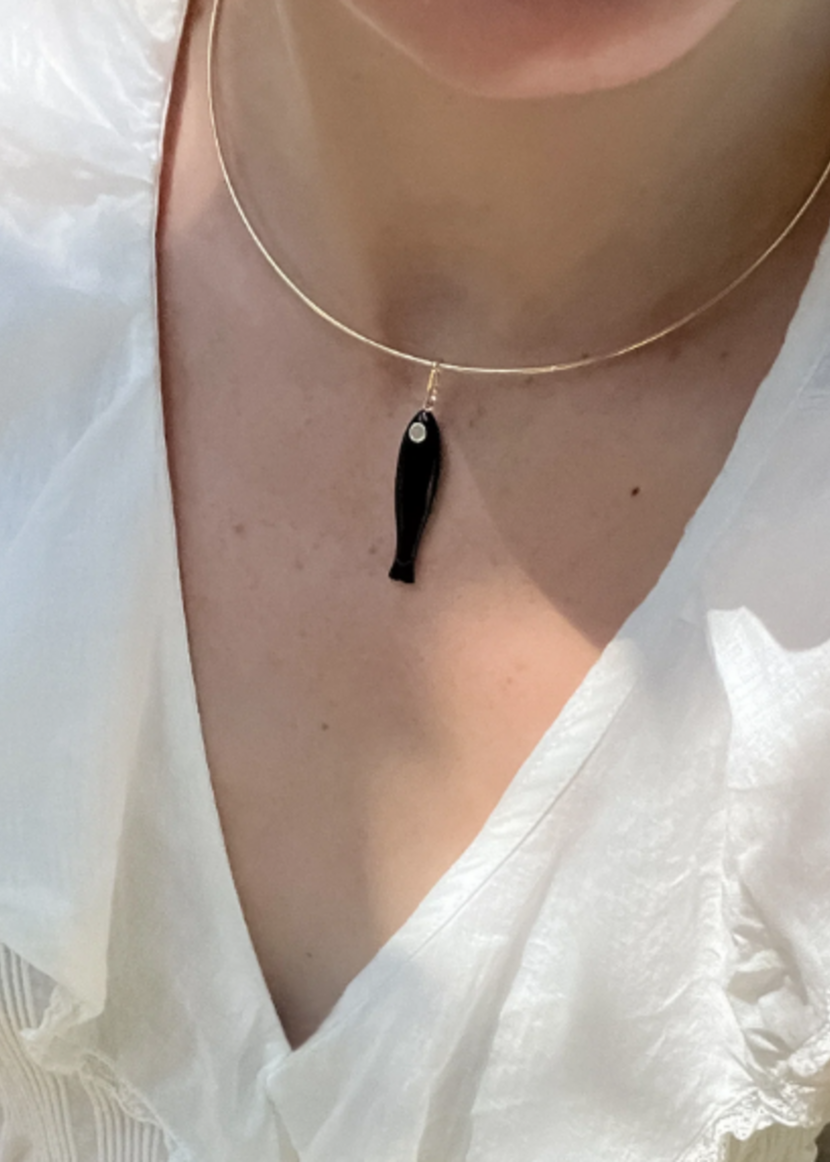 Monet Choker Necklace - 14k Gold Plated