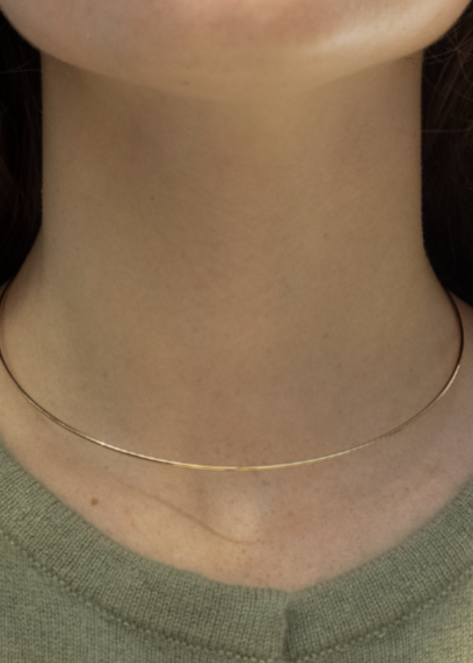 Monet Choker Necklace - 14k Gold Plated