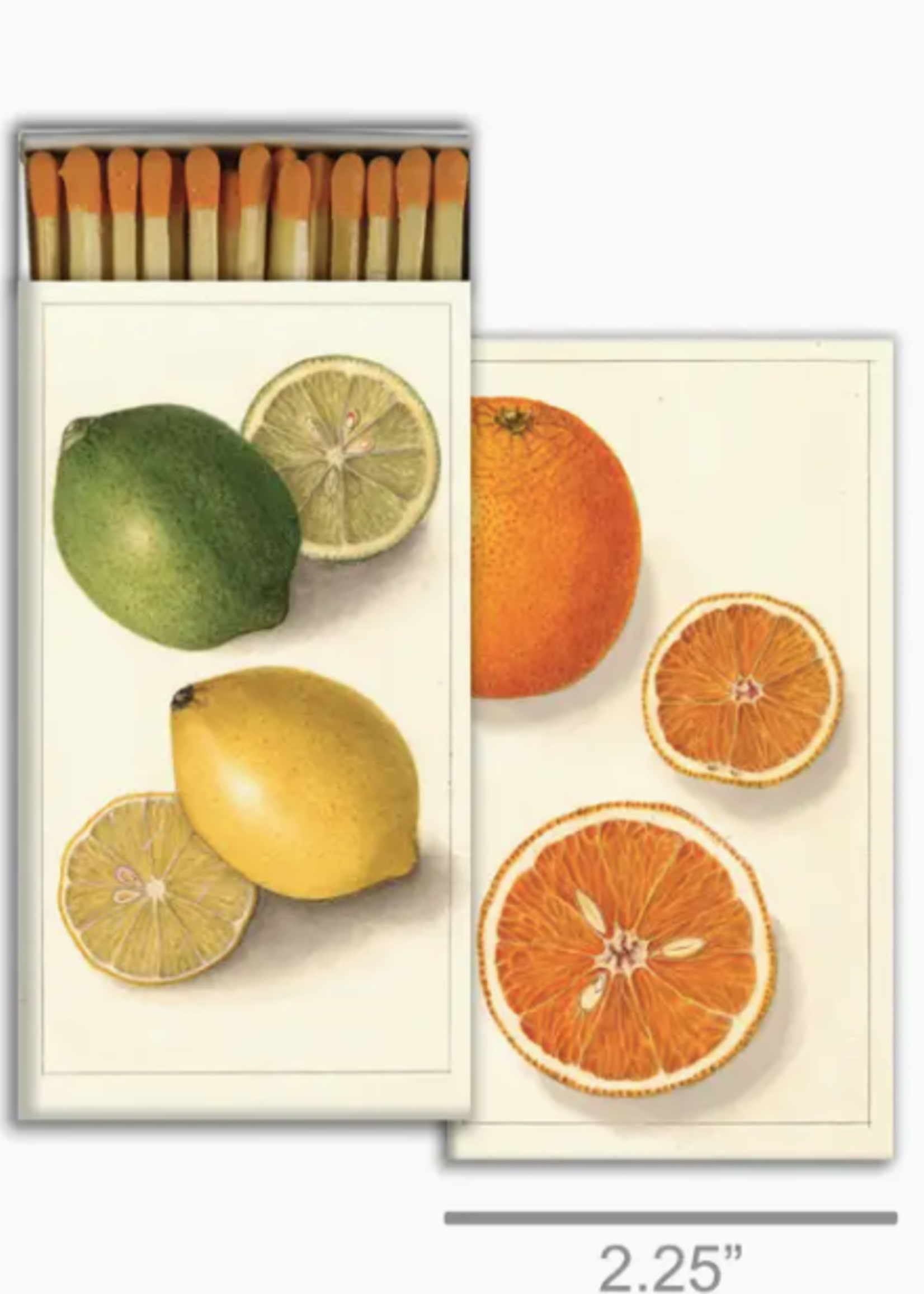 Citrus Match Box