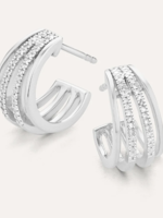 Wrap Around Huggie Earrings