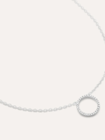 Standing O Pendant Necklace