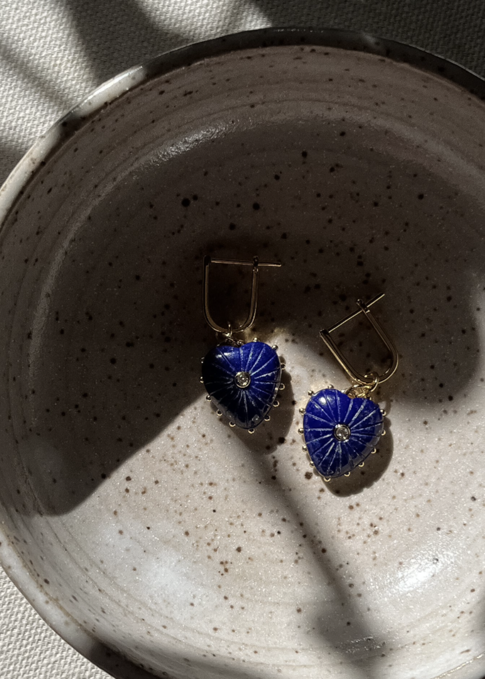 Isabel Lapis Heart Earrings