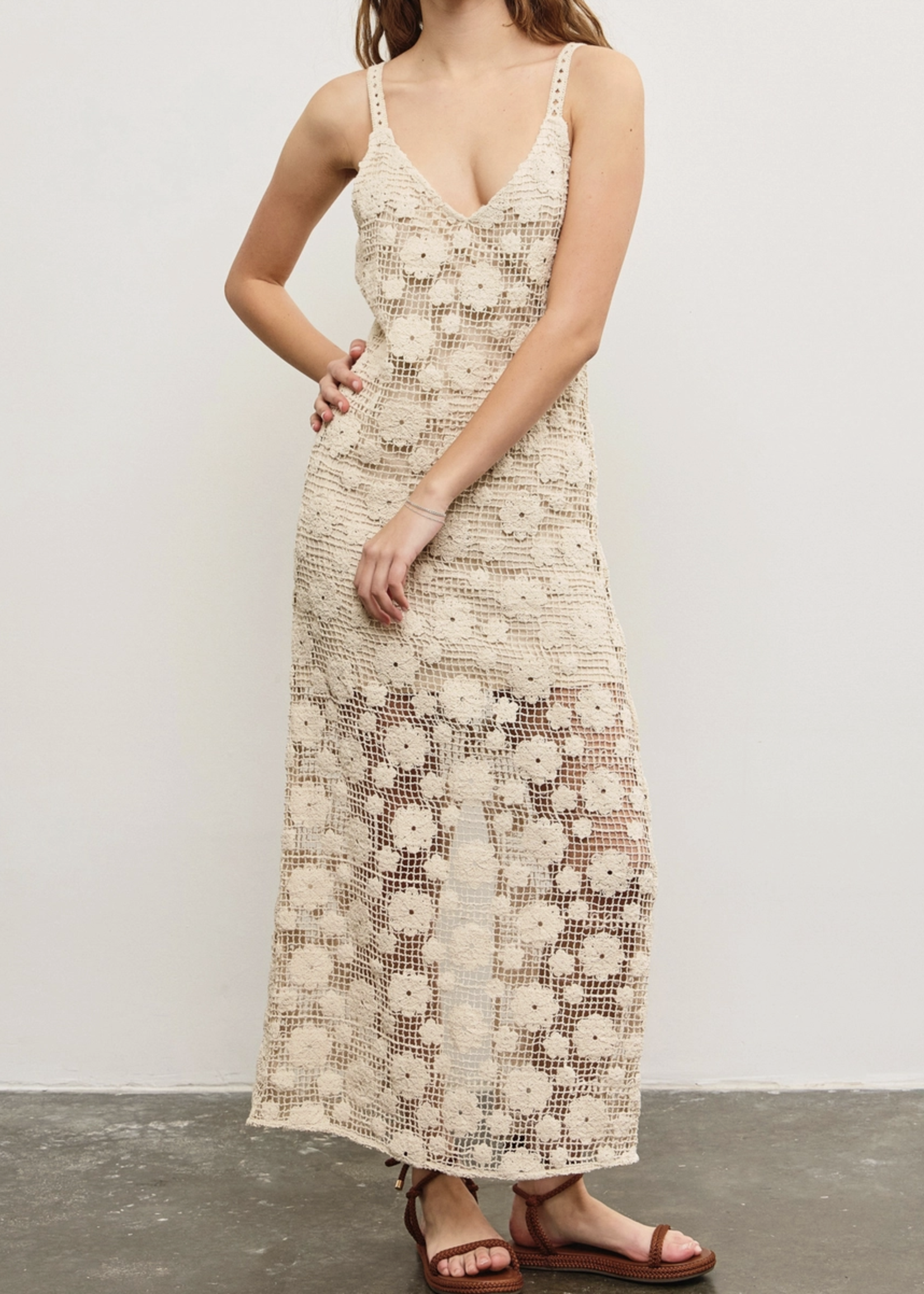 Crochet Maxi Dress
