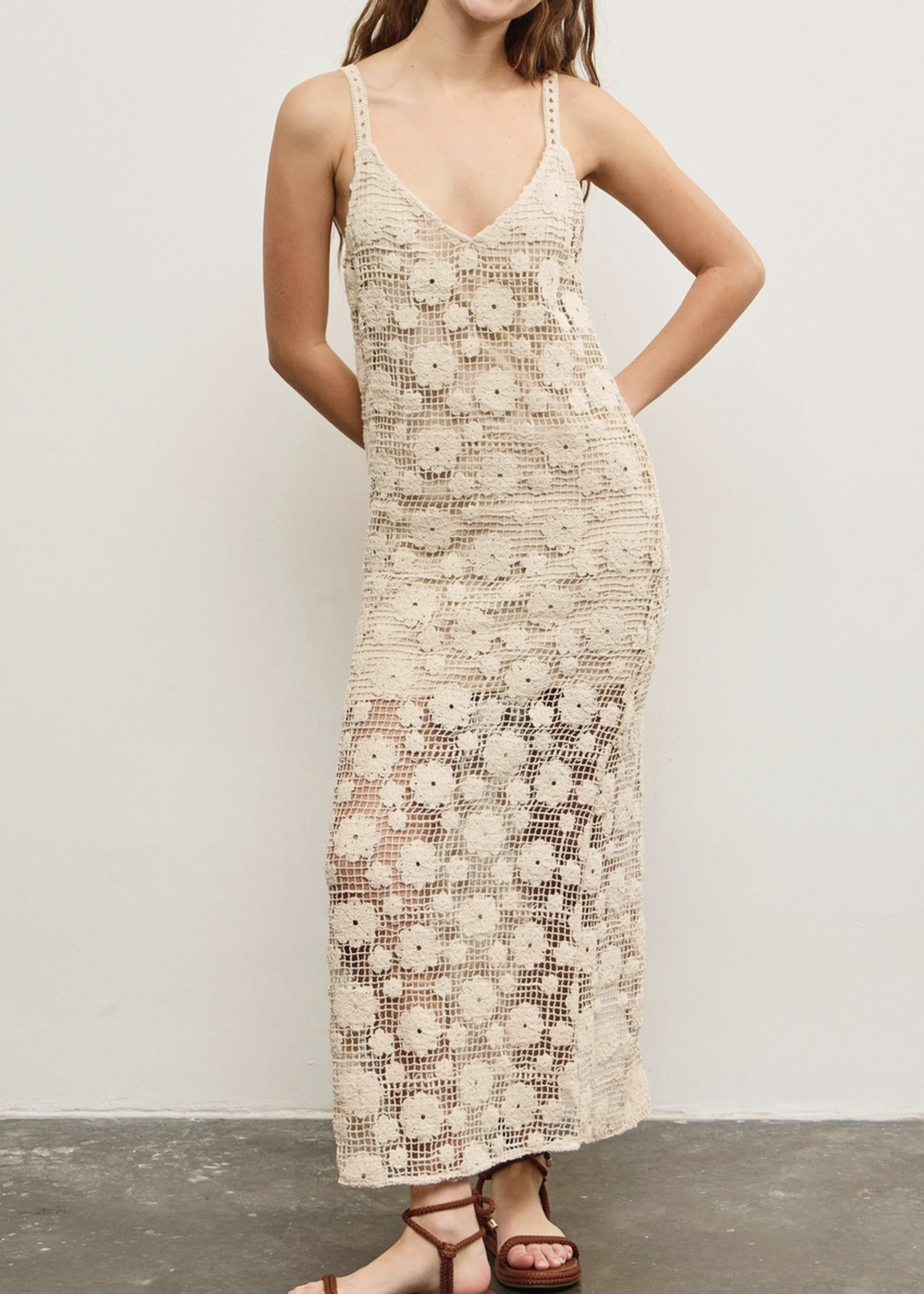 Crochet Maxi Dress