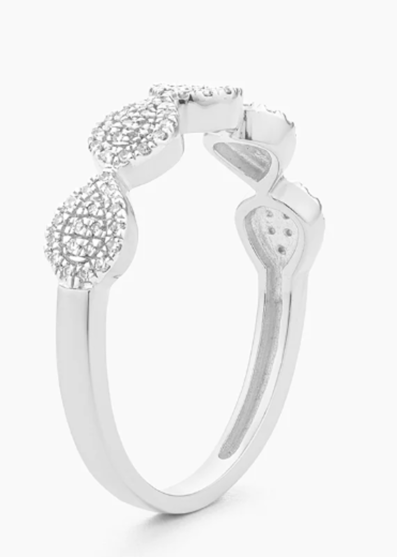 Full Teardrop Stackable Ring
