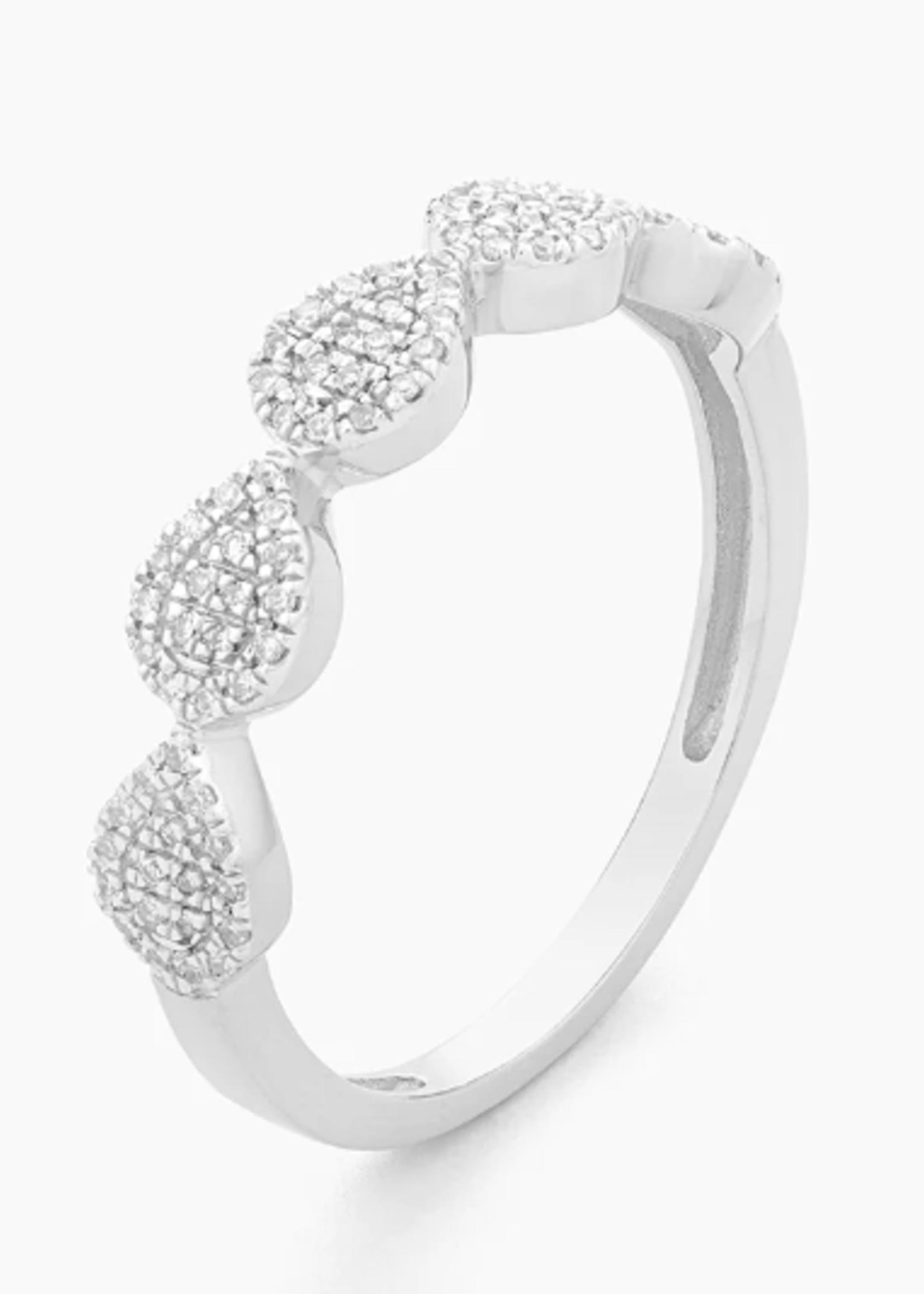 Full Teardrop Stackable Ring