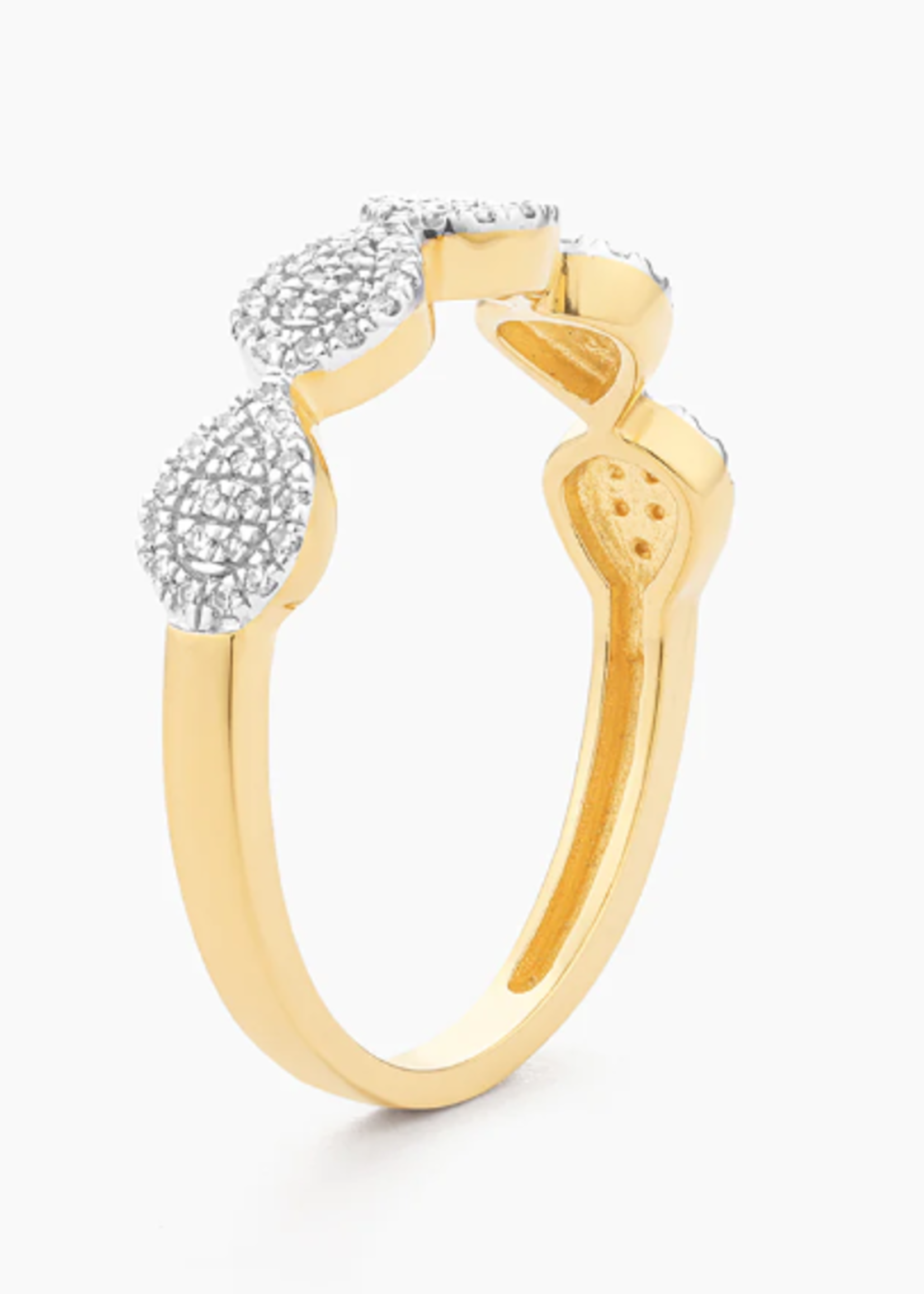 Full Teardrop Stackable Ring