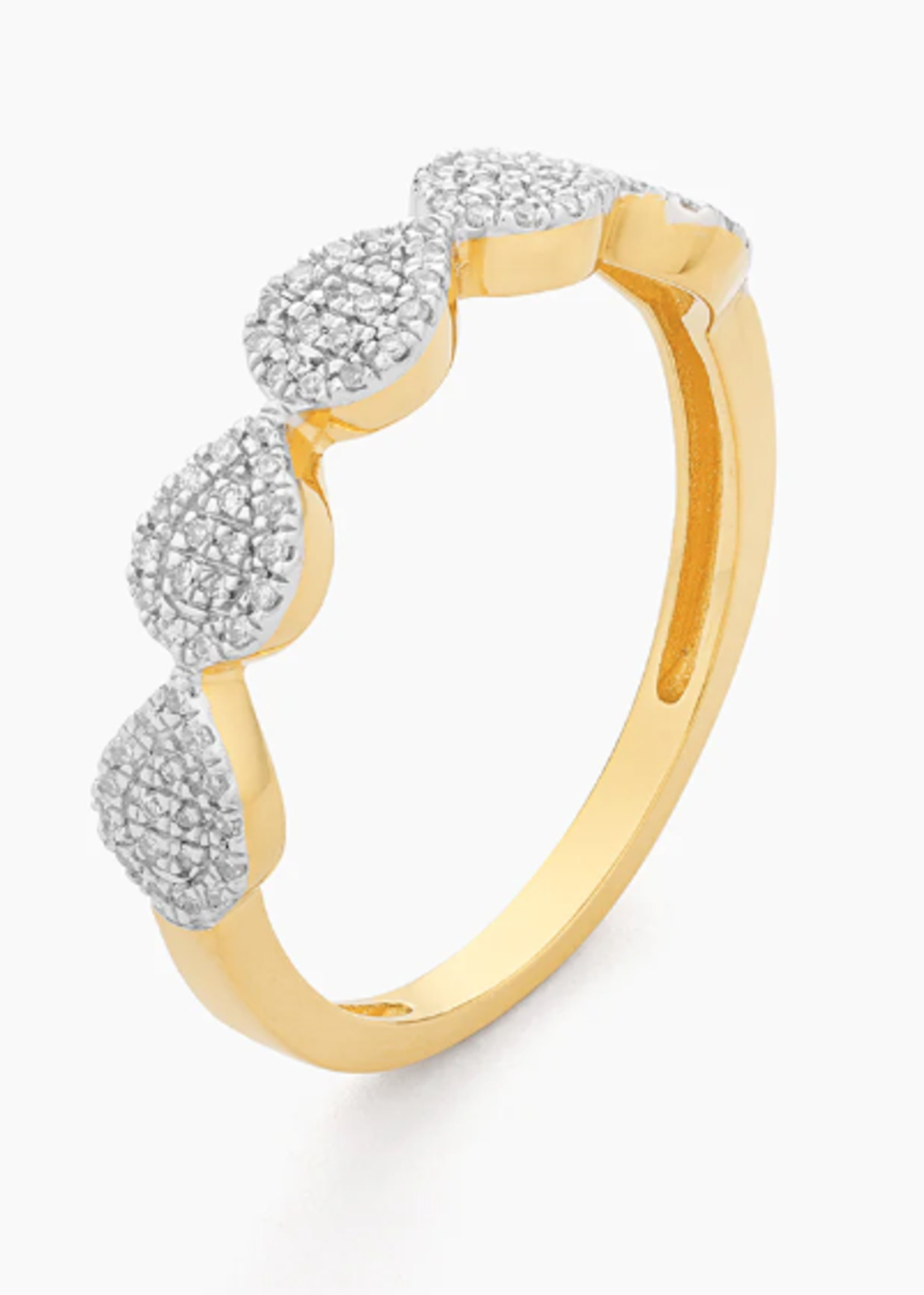 Full Teardrop Stackable Ring