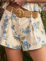 Love Galore Rattan Belt Shorts