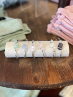 Sea Glass Bangle Bracelet