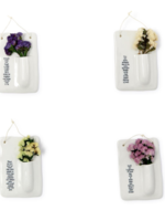 Wall Vase with Flowers-