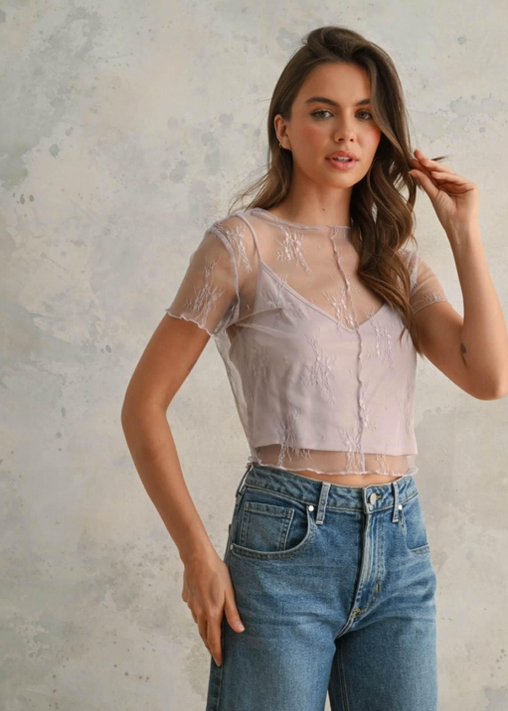 Lace Cami Set