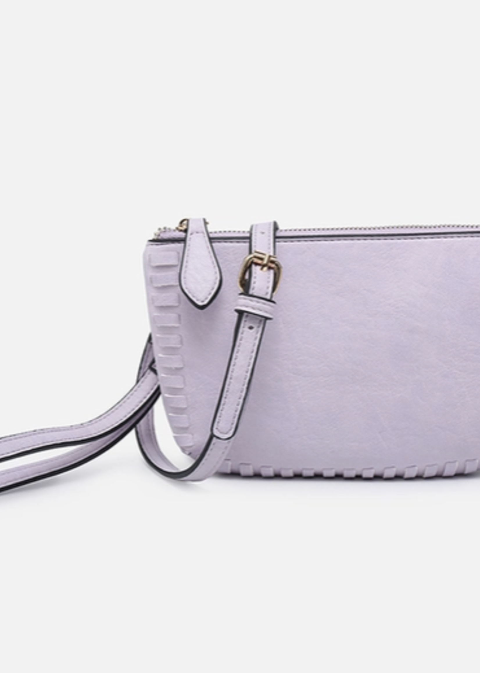Bonnie Dual Compartment Whipstitch Crossbody