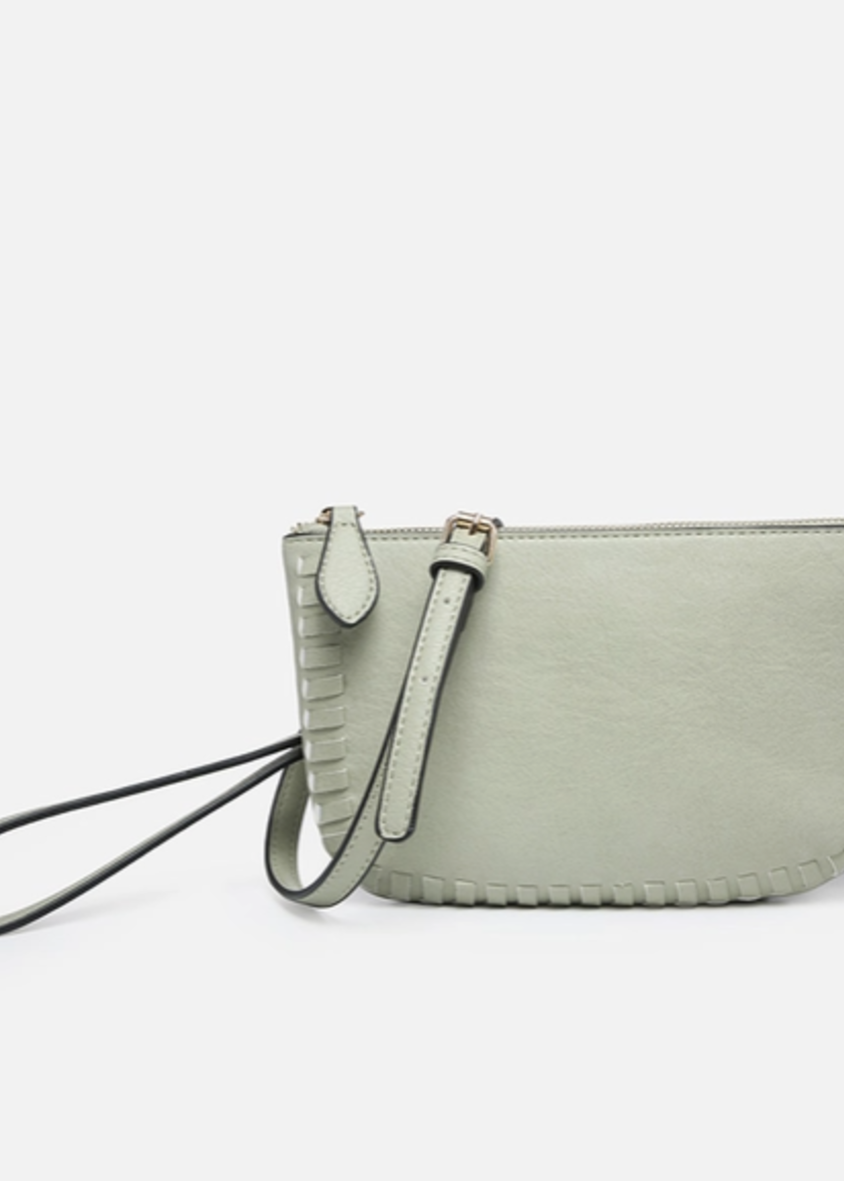Bonnie Dual Compartment Whipstitch Crossbody