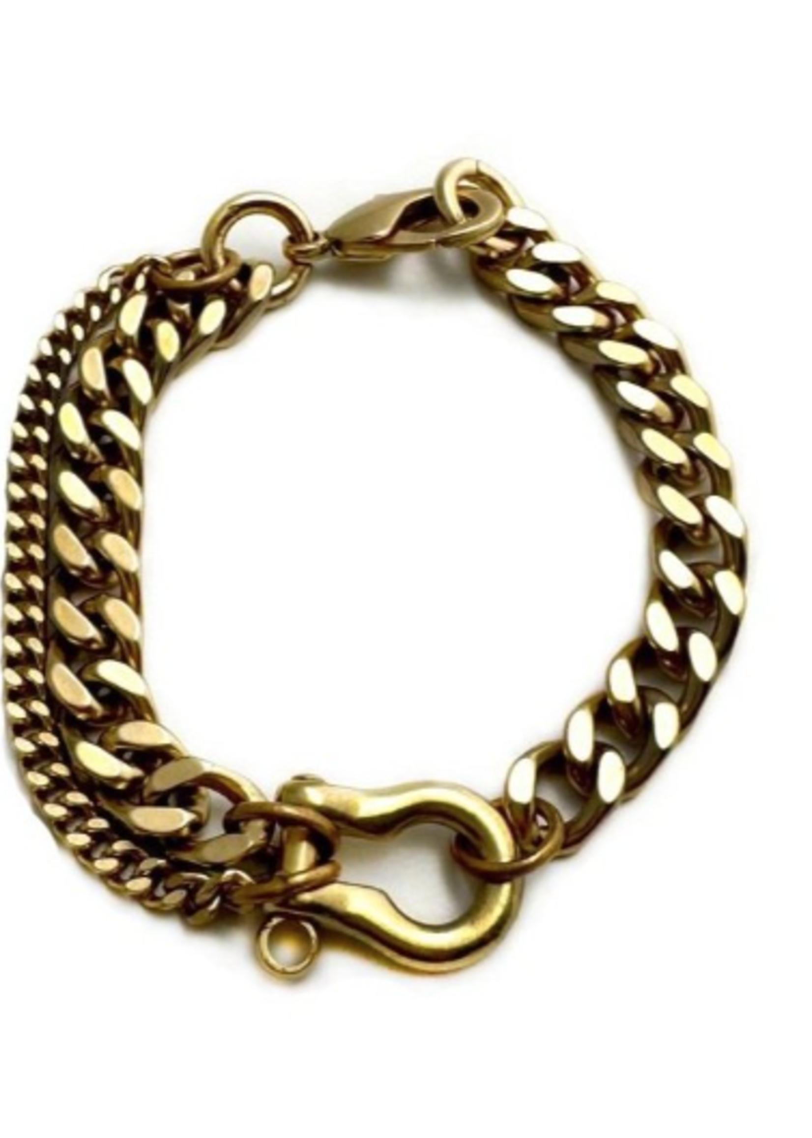 Chain Duo Shackle Bracelet