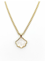 Mother of Pearl Seashell Necklace