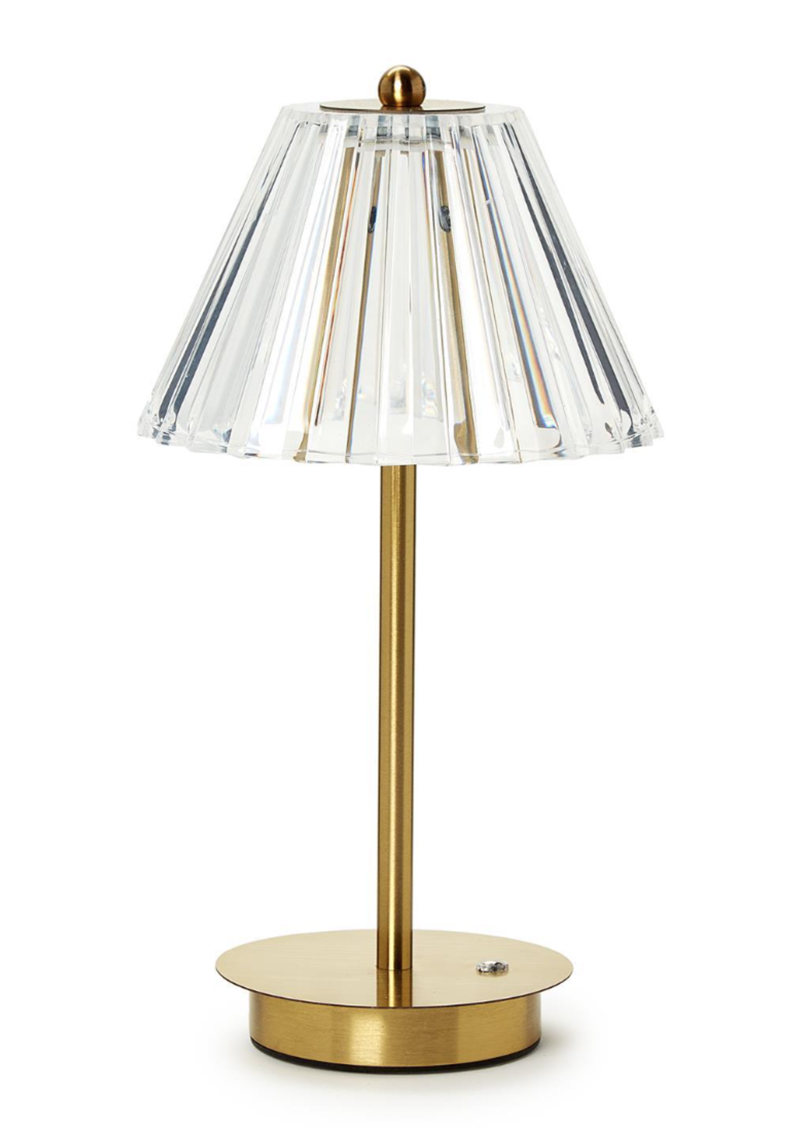 LED Portable Cordless Table Lamp with Acrylic Shade