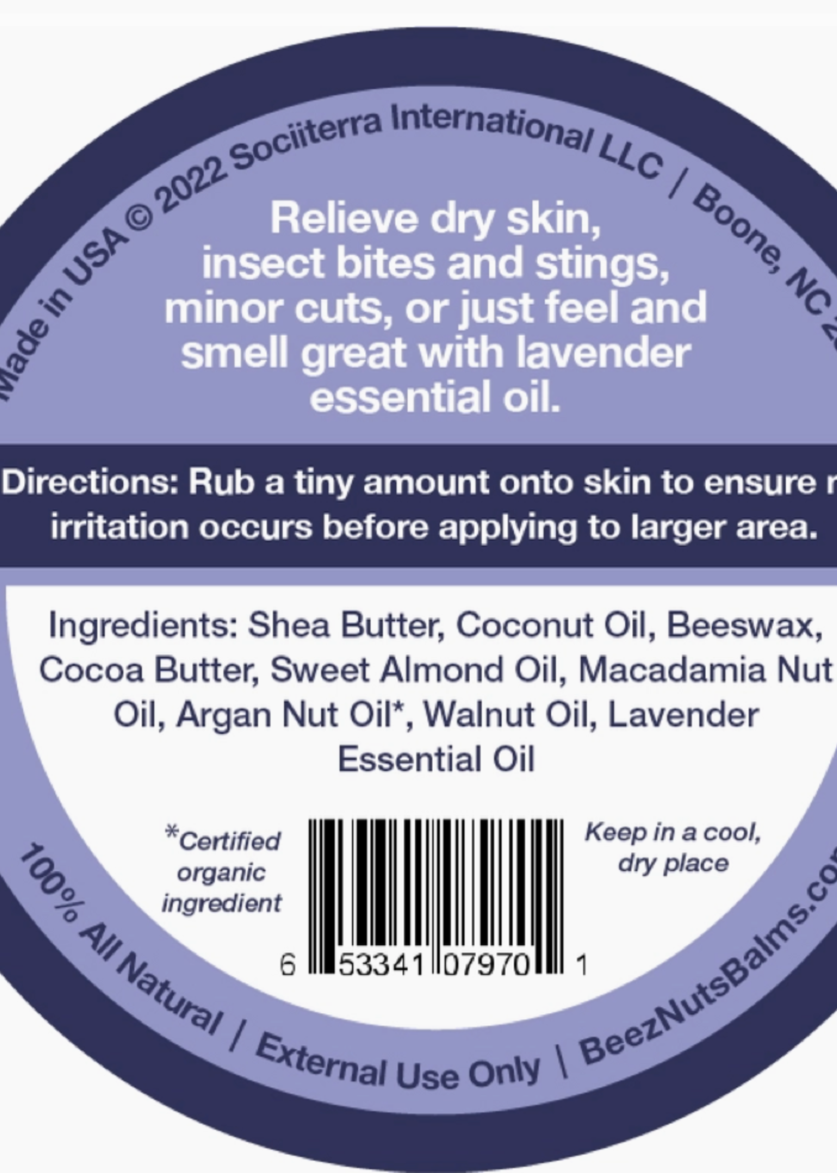 French Lavender Oil Balm