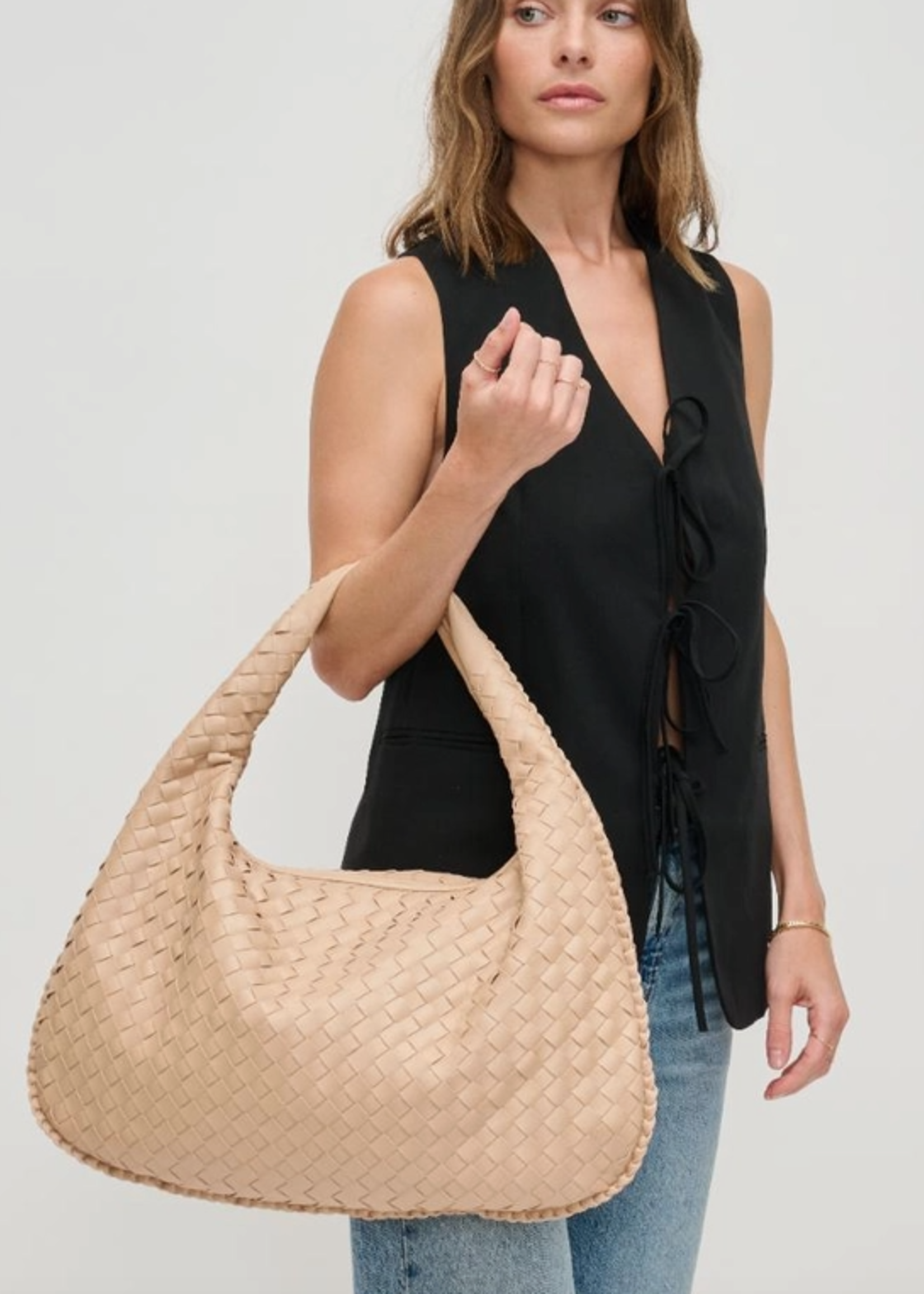 Victoria Woven Hobo