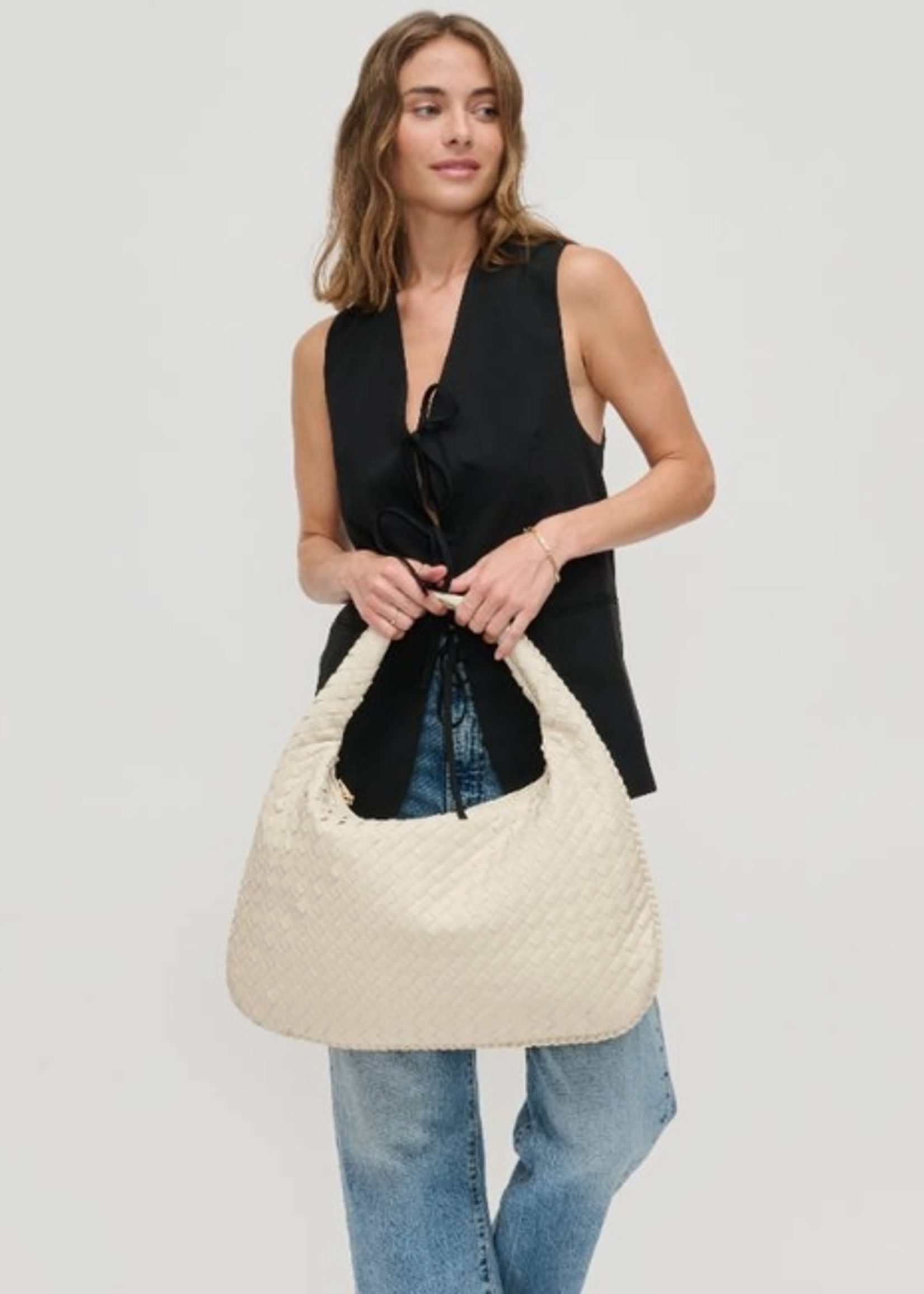 Victoria Woven Hobo