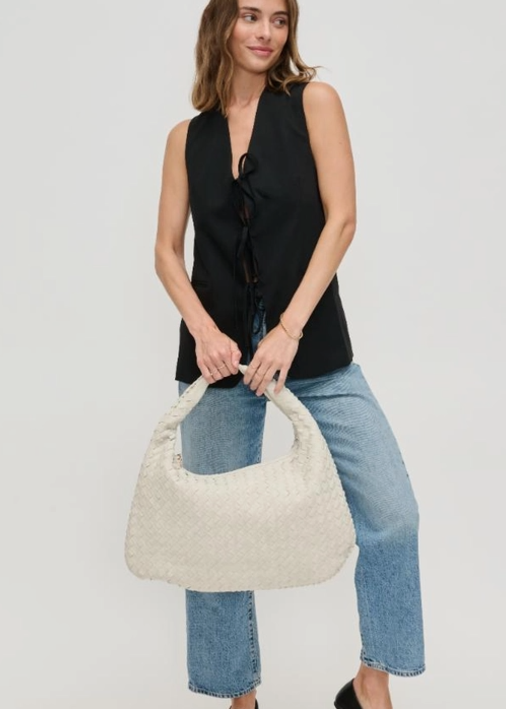 Victoria Woven Hobo