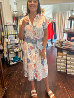 Seashells Duster Shirt Dress