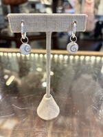 Shiva Hoop Earrings Sterling Silver