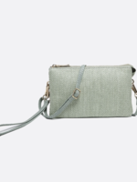 Liz Micro Straw Crossbody