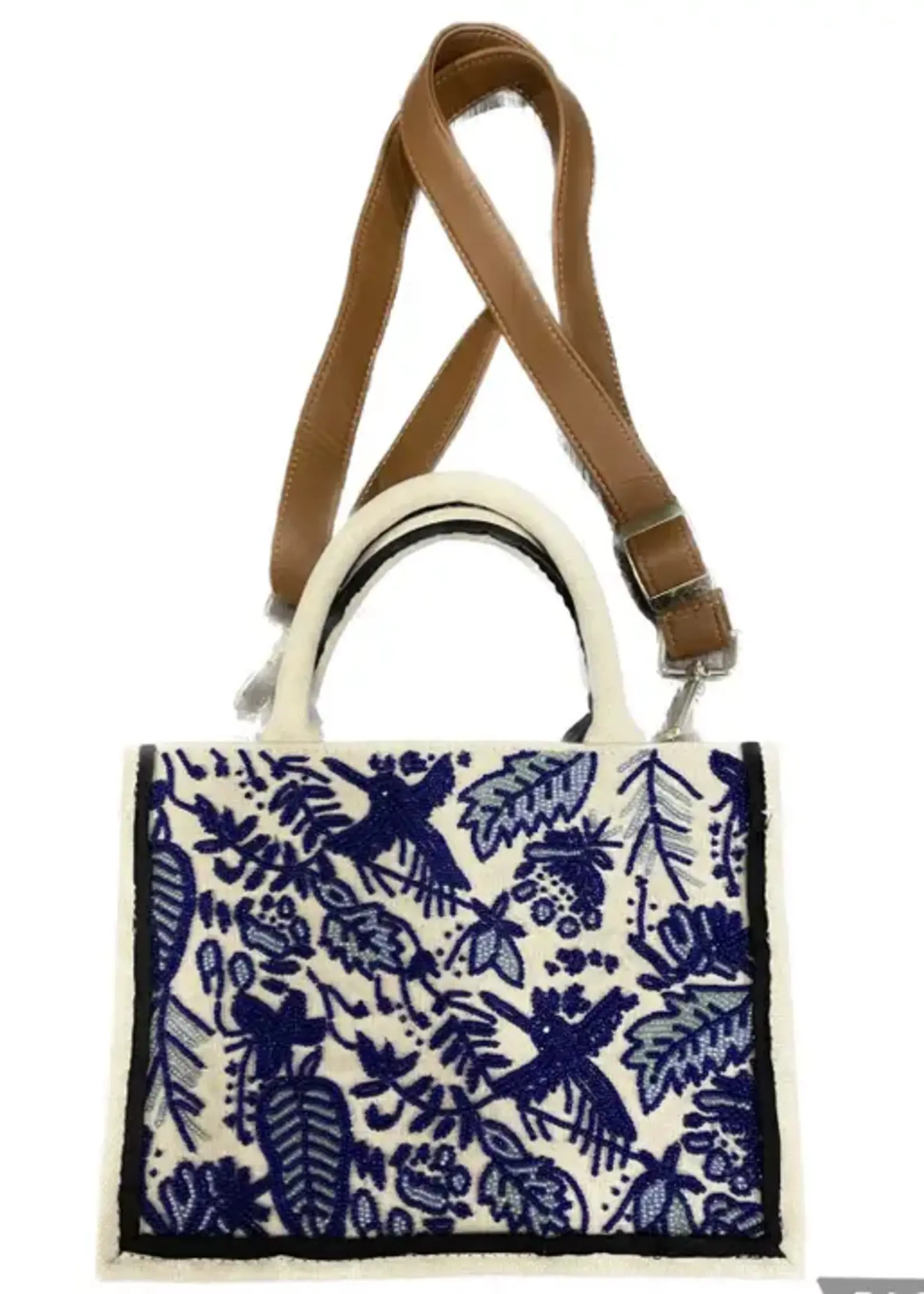 Mini CD Beaded Handbag