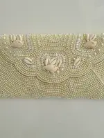Pukka & Pearl Scalloped Clutch