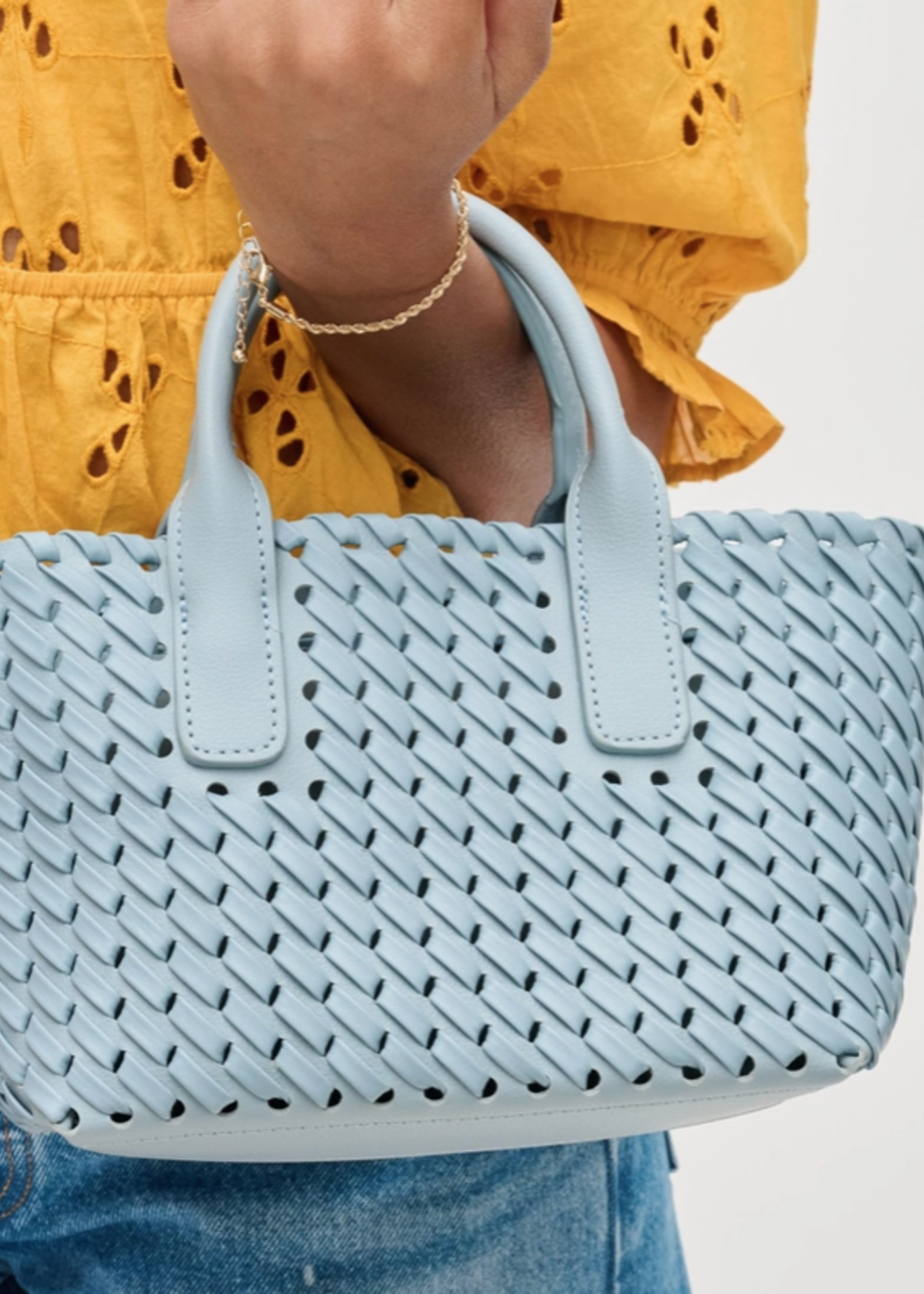 【新品未使用】BLUE×PALANG WOVEN BASKET BAG NAVY LIGHT_残り2点】WOVEN BASKET BAG（3color） – BLUE×PALANG