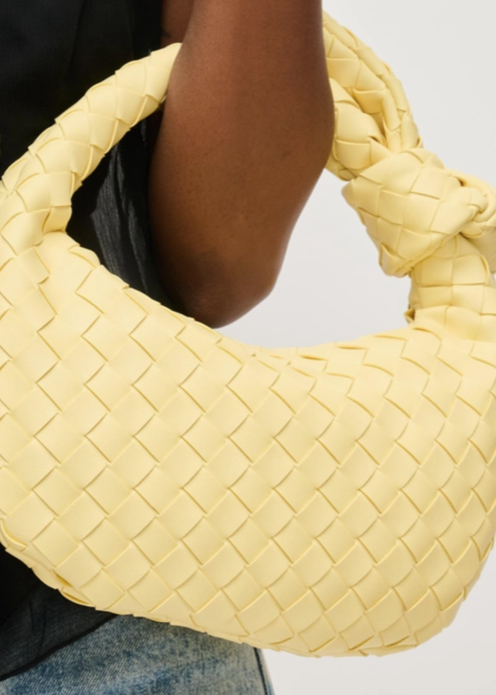Lizbeth Woven Knot Clutch