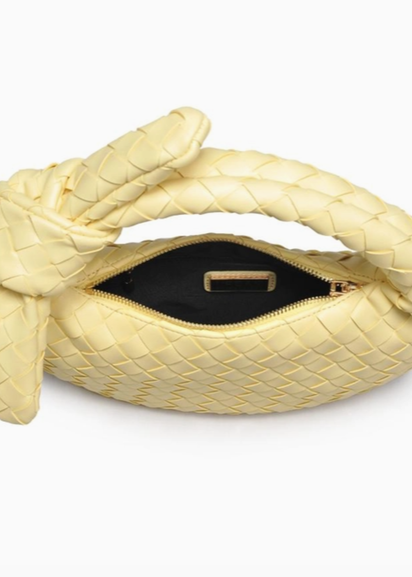 Lizbeth Woven Knot Clutch