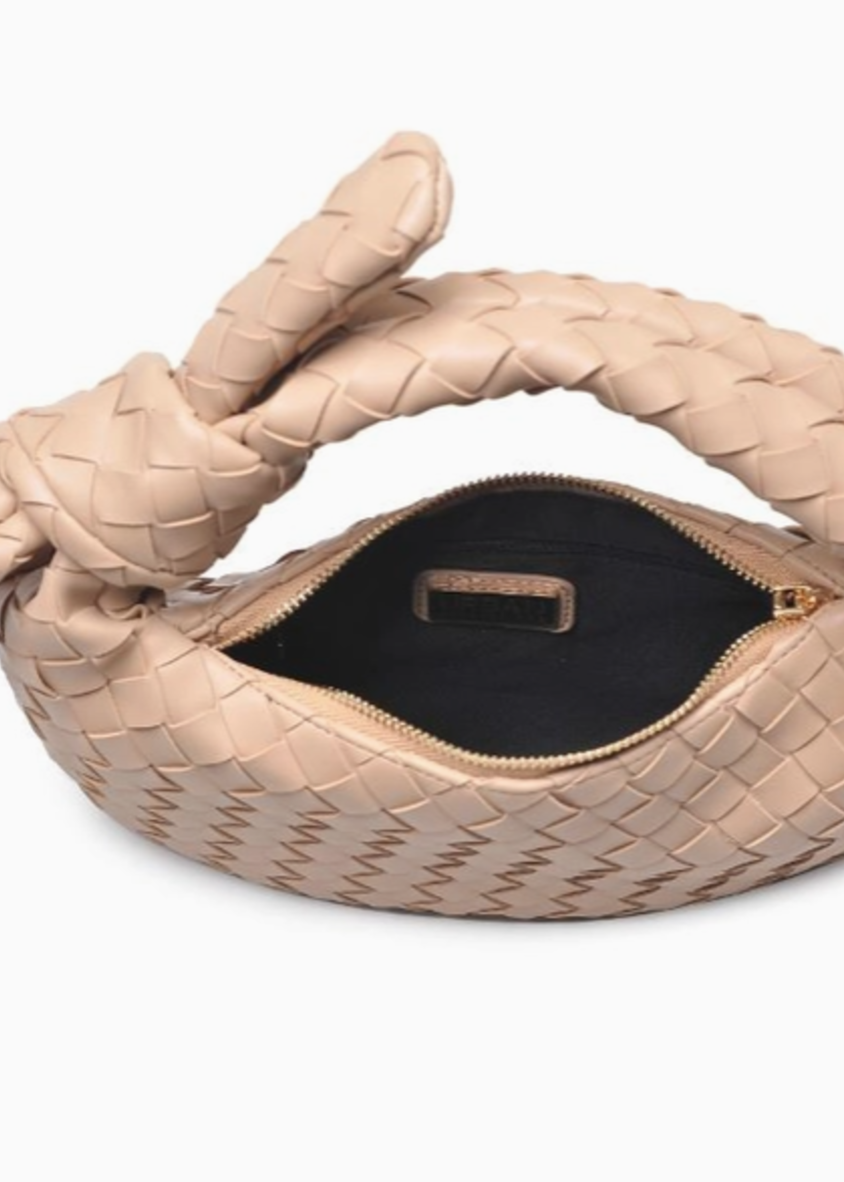 Lizbeth Woven Knot Clutch