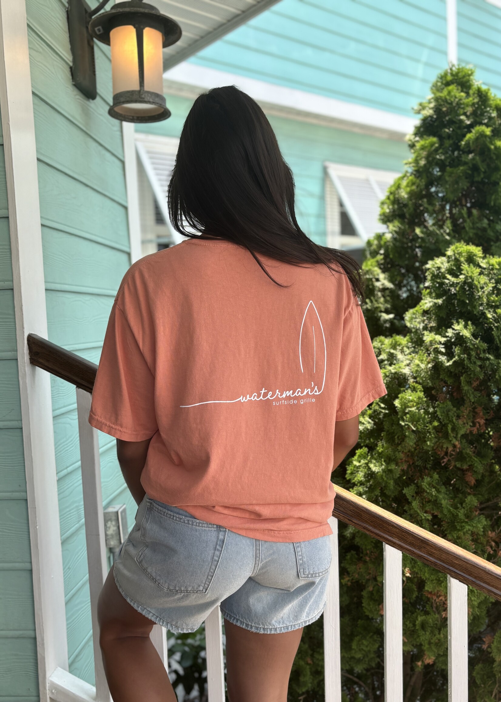 Simple Surf Comfort Colors Tee